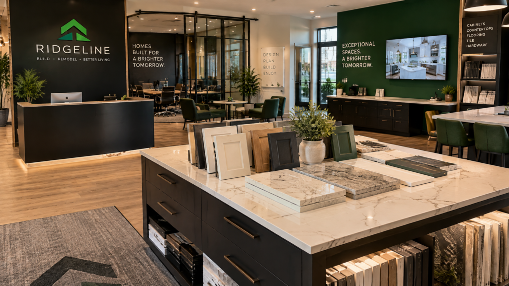 LionHeart Building & Consultants showroom and office in Little Canada