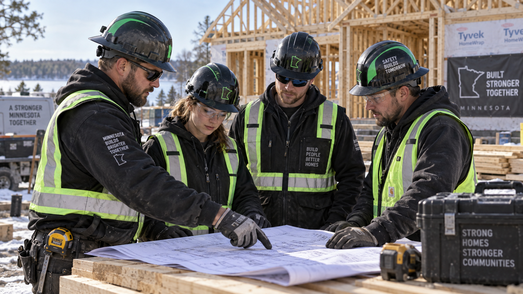 LionHeart Building & Consultants team on a job site